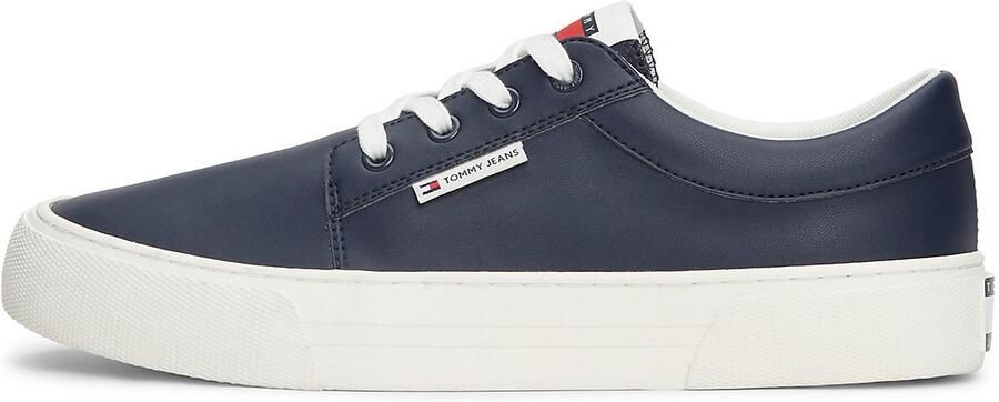 Tommy Jeans Sneakers laag donkerblauw wit
