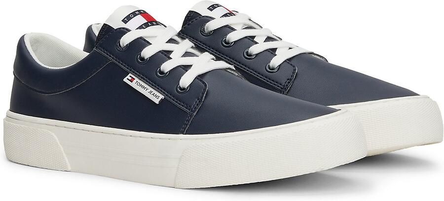 Tommy Jeans Sneakers laag donkerblauw wit - Foto 5