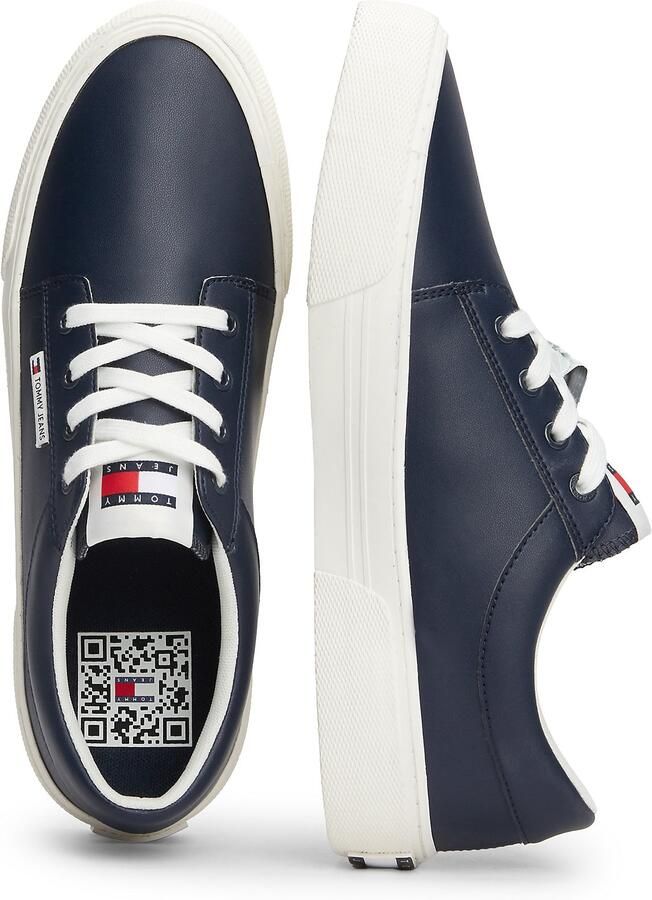 Tommy Jeans Sneakers laag donkerblauw wit - Foto 3