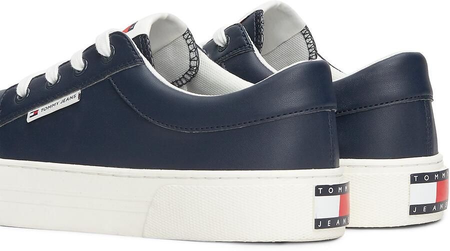 Tommy Jeans Sneakers laag donkerblauw wit - Foto 4