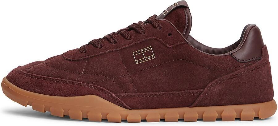 Tommy Jeans Sneakers laag donkerbruin