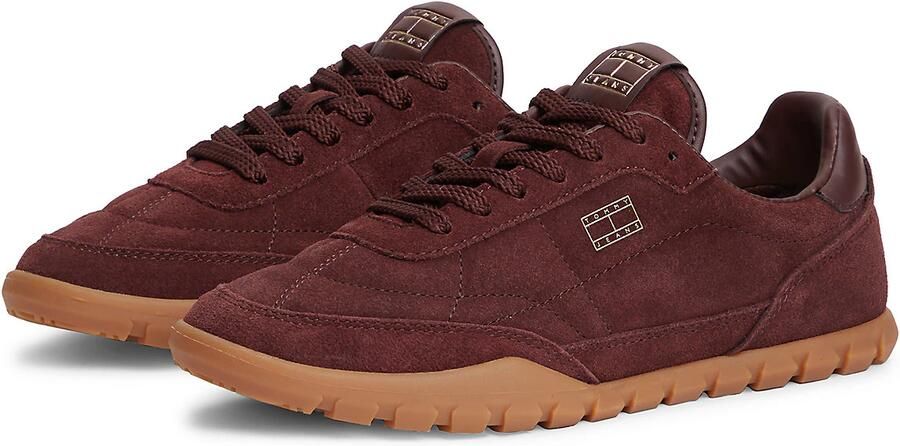 Tommy Jeans Sneakers laag donkerbruin - Foto 6