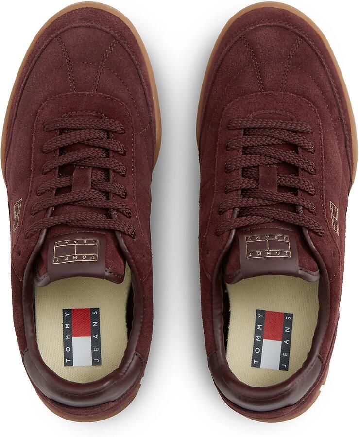 Tommy Jeans Sneakers laag donkerbruin - Foto 3