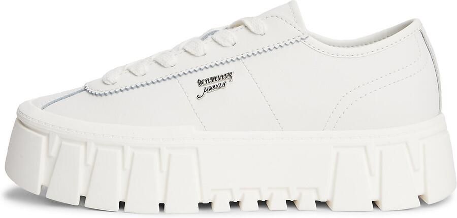Tommy Jeans Sneakers laag ecru