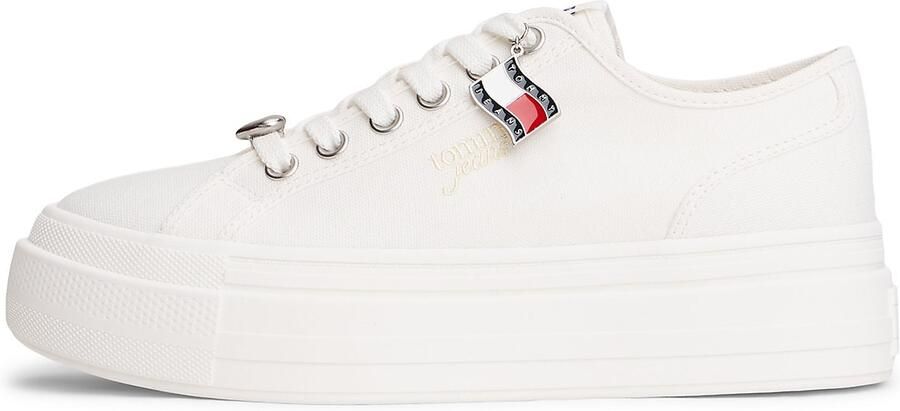 Tommy Jeans Low Top sneakers van echt rundleer - Foto 3