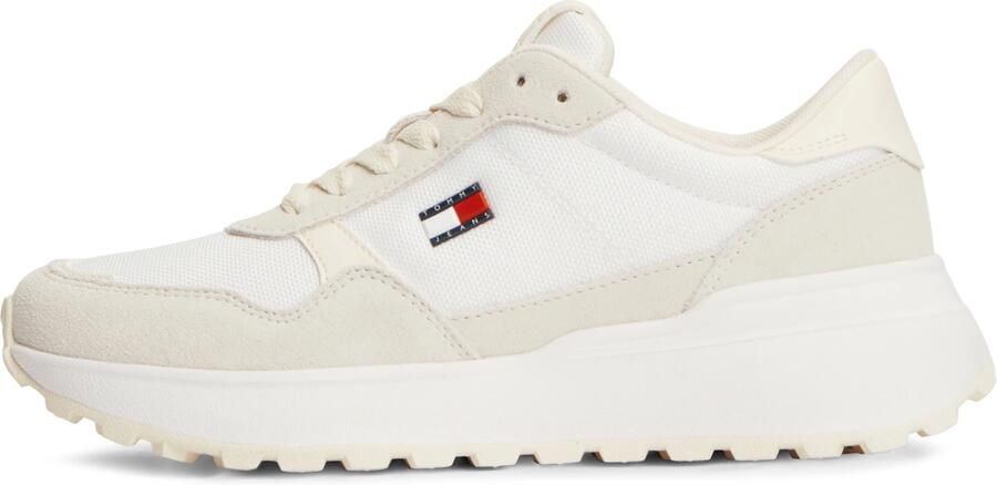 Tommy Jeans Sneakers laag ecru wit