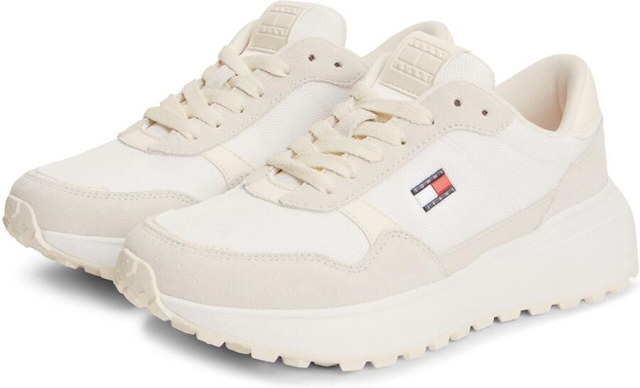 Tommy Jeans Sneakers laag ecru wit - Foto 5