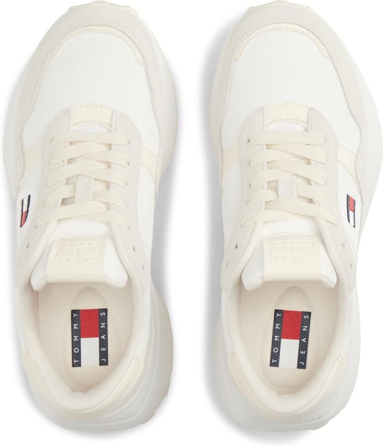 Tommy Jeans Sneakers laag ecru wit - Foto 3