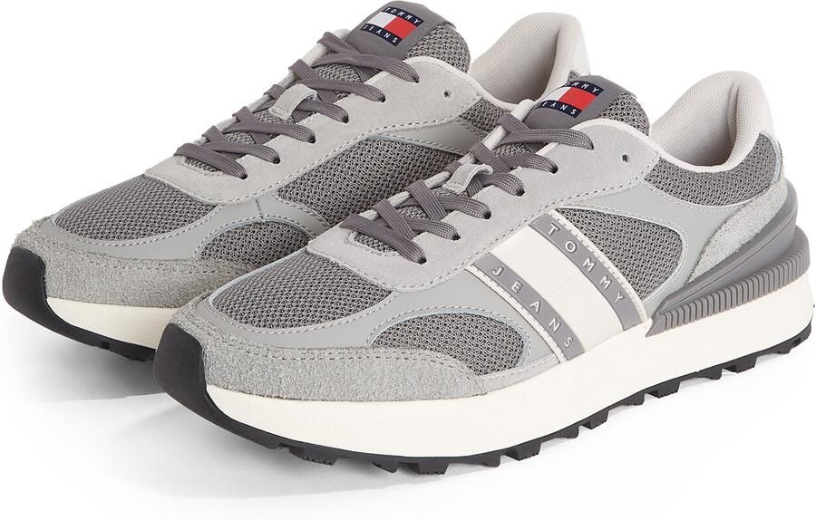 TOMMY JEANS Sneakers TJM TECHNICAL RUNNER ESS vrijetijdsschoen halfschoen veterschoen met gepolsterde schacht - Foto 4