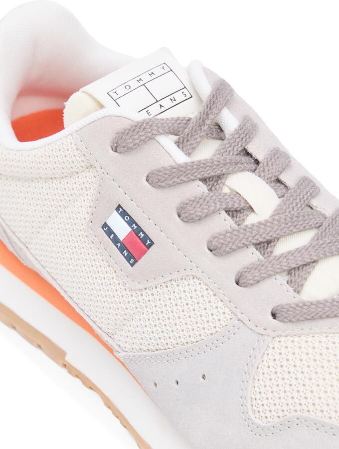 Tommy Jeans Sneakers laag 'EVA RUNNER' crème lichtgrijs zwart - Foto 2