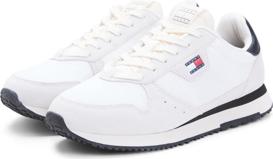 Tommy Jeans Sneakers laag 'EVA RUNNER' crème navy rood wit - Foto 5