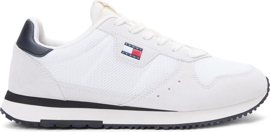 Tommy Jeans Sneakers laag 'EVA RUNNER' crème navy rood wit - Foto 6