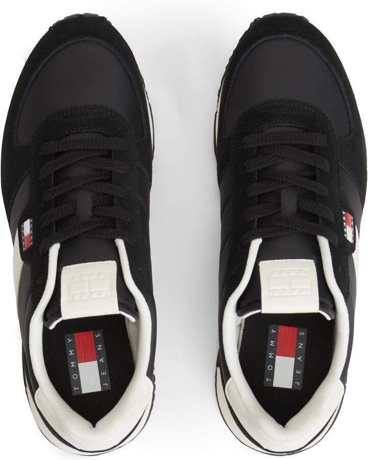 Tommy Jeans Sneakers laag 'Eva Runner' zwart wit - Foto 3