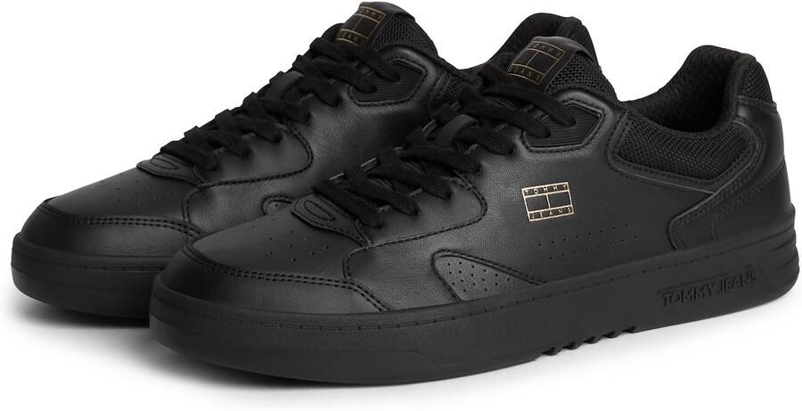 Tommy Jeans Sneakers laag goud zwart - Foto 6