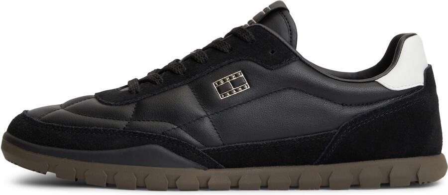 Tommy Jeans Sneakers laag goud zwart wit