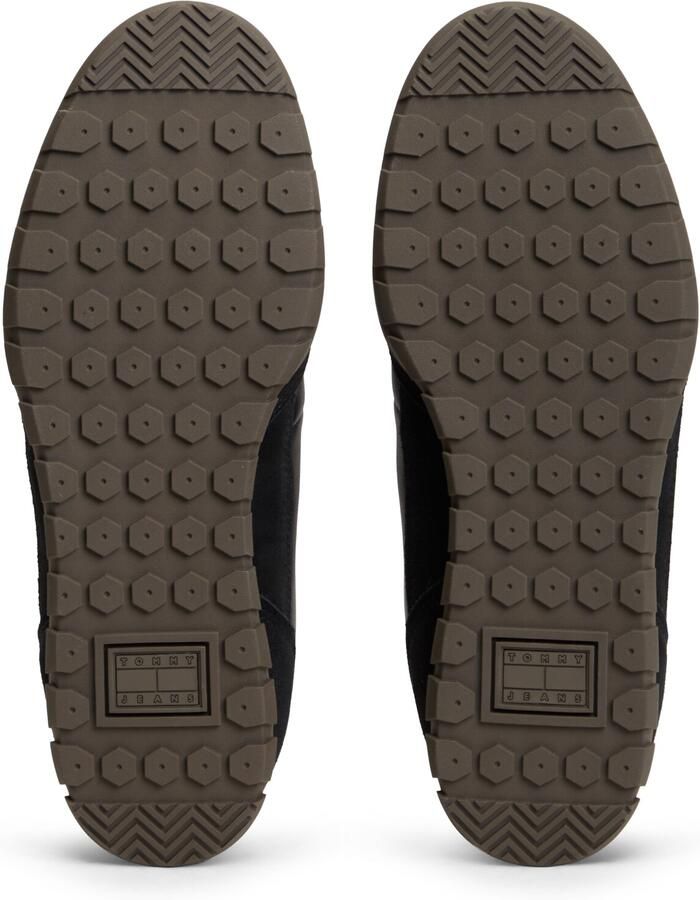 Tommy Jeans Sneakers laag goud zwart wit - Foto 3