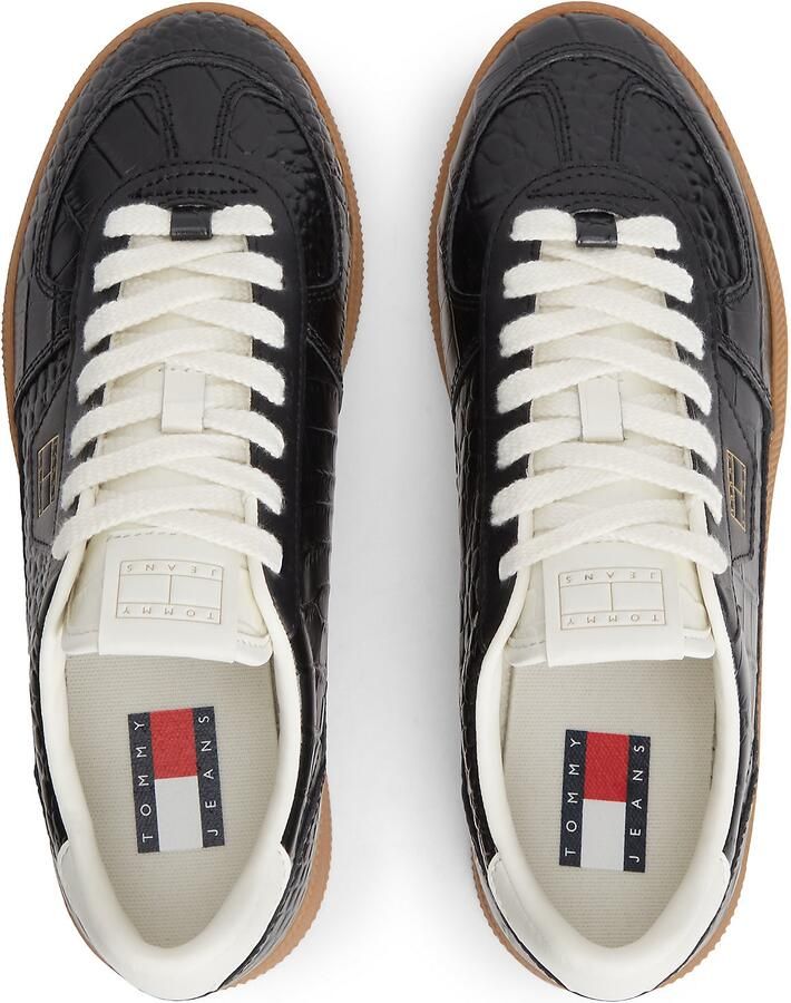 Tommy Jeans Sneakers laag 'Greenwich' goud zwart wit - Foto 4
