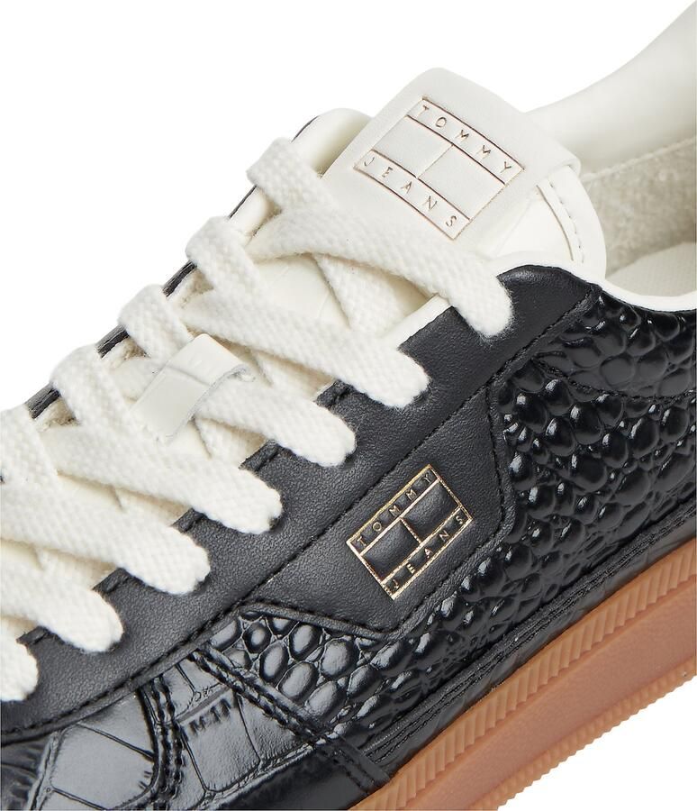 Tommy Jeans Sneakers laag 'Greenwich' goud zwart wit - Foto 2
