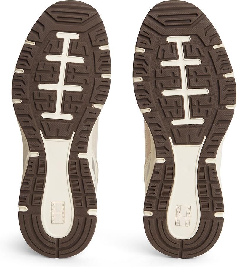 Tommy Jeans Sneakers laag ivoor goud zilver - Foto 2