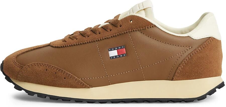 Tommy Jeans Sneakers laag lichtbeige bruin