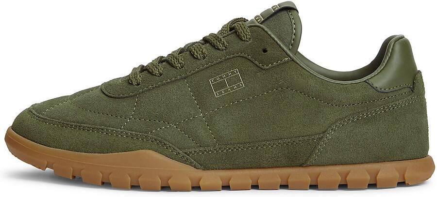 Tommy Jeans Sneakers laag lichtbeige groen gemêleerd - Foto 6