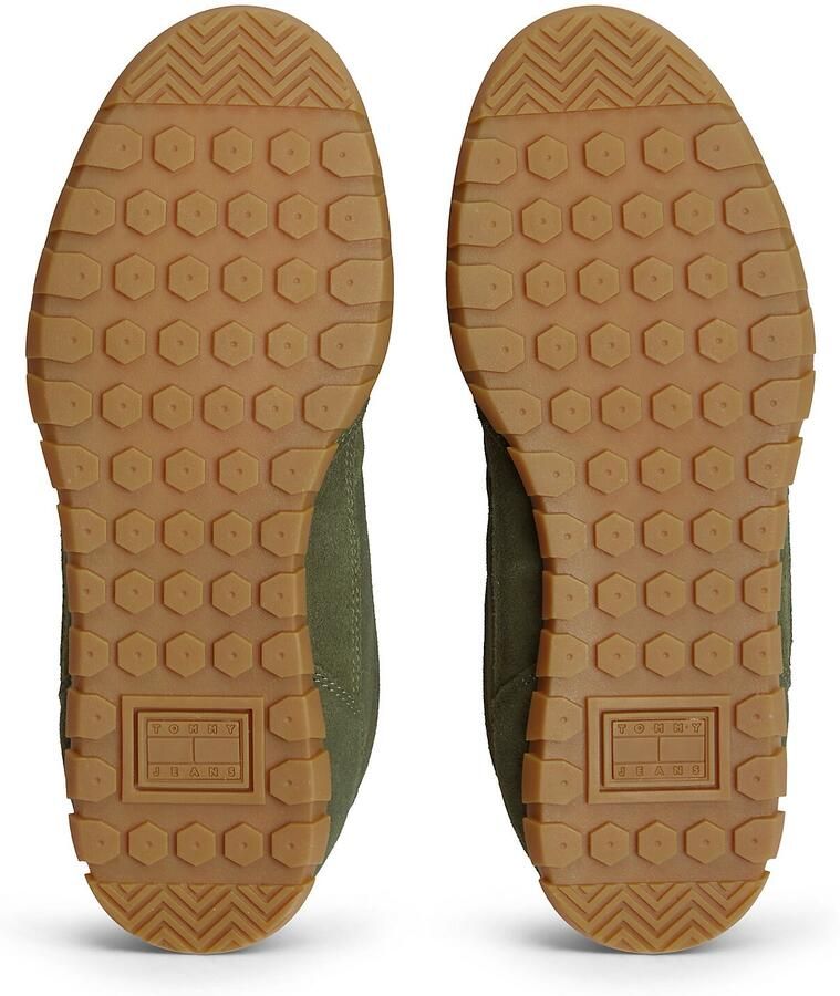 Tommy Jeans Sneakers laag lichtbeige groen gemêleerd - Foto 2