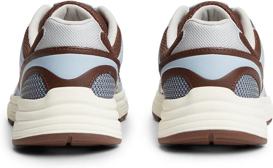 Tommy Jeans Sneakers laag lichtblauw bruin zilver - Foto 5