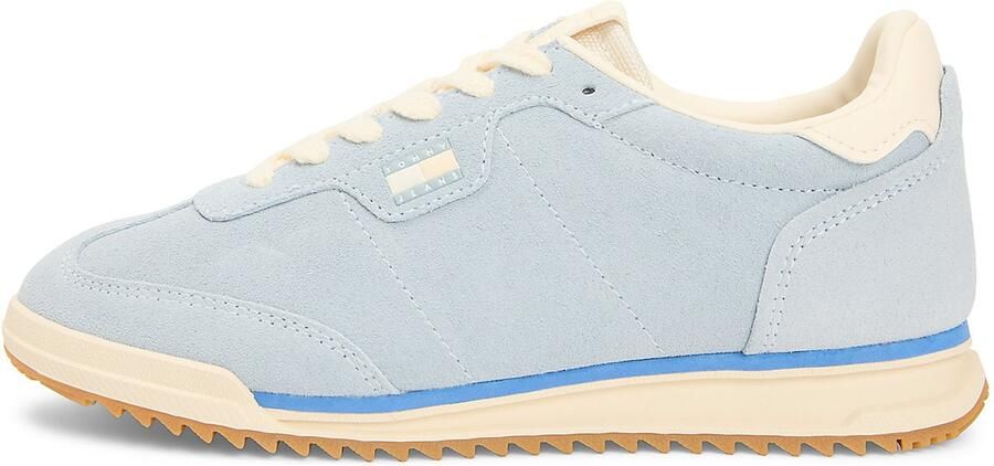 Tommy Jeans Sneakers laag lichtblauw wit