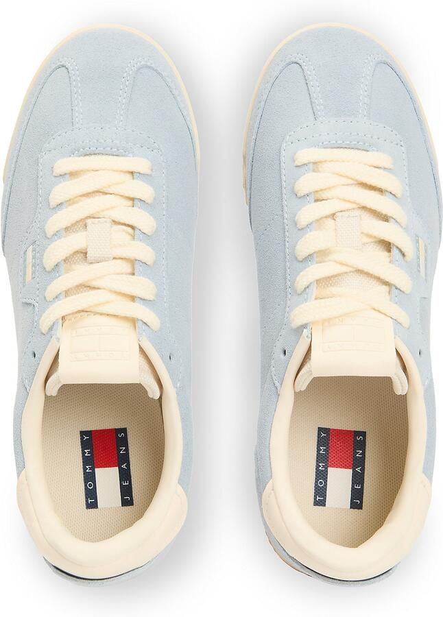 Tommy Jeans Sneakers laag lichtblauw wit - Foto 4