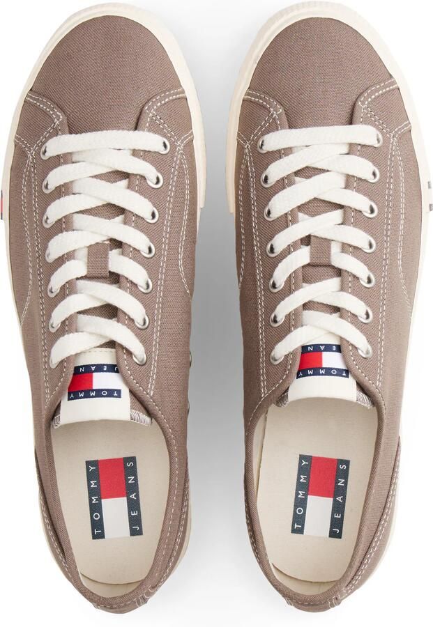 Tommy Jeans Sneakers laag lichtbruin - Foto 3