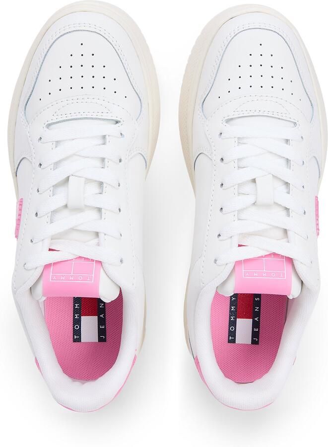 Tommy Jeans Sneakers laag lichtroze wit - Foto 5