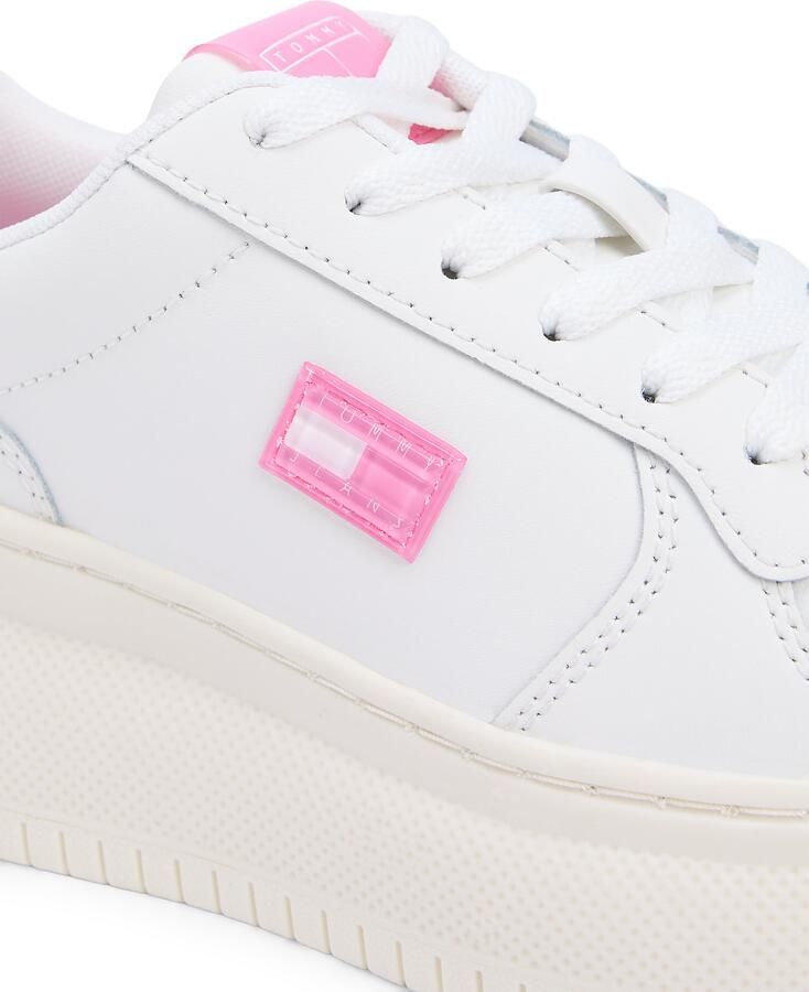Tommy Jeans Sneakers laag lichtroze wit - Foto 3
