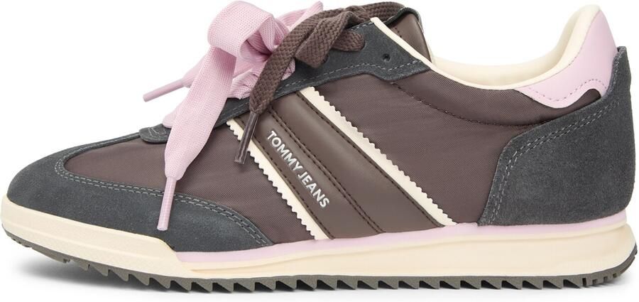 Tommy Jeans Sneakers laag marine donkerbruin rosé offwhite - Foto 4
