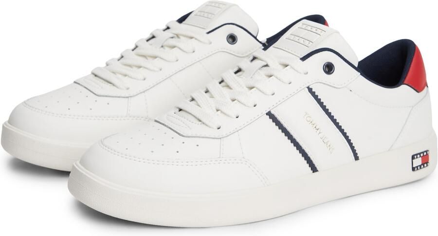 Tommy Jeans Sneakers laag marine goud rood wit - Foto 5