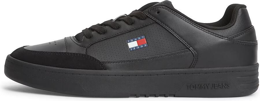 Tommy Jeans Sneakers laag 'Mixed Texture Basketball' zwart - Foto 2