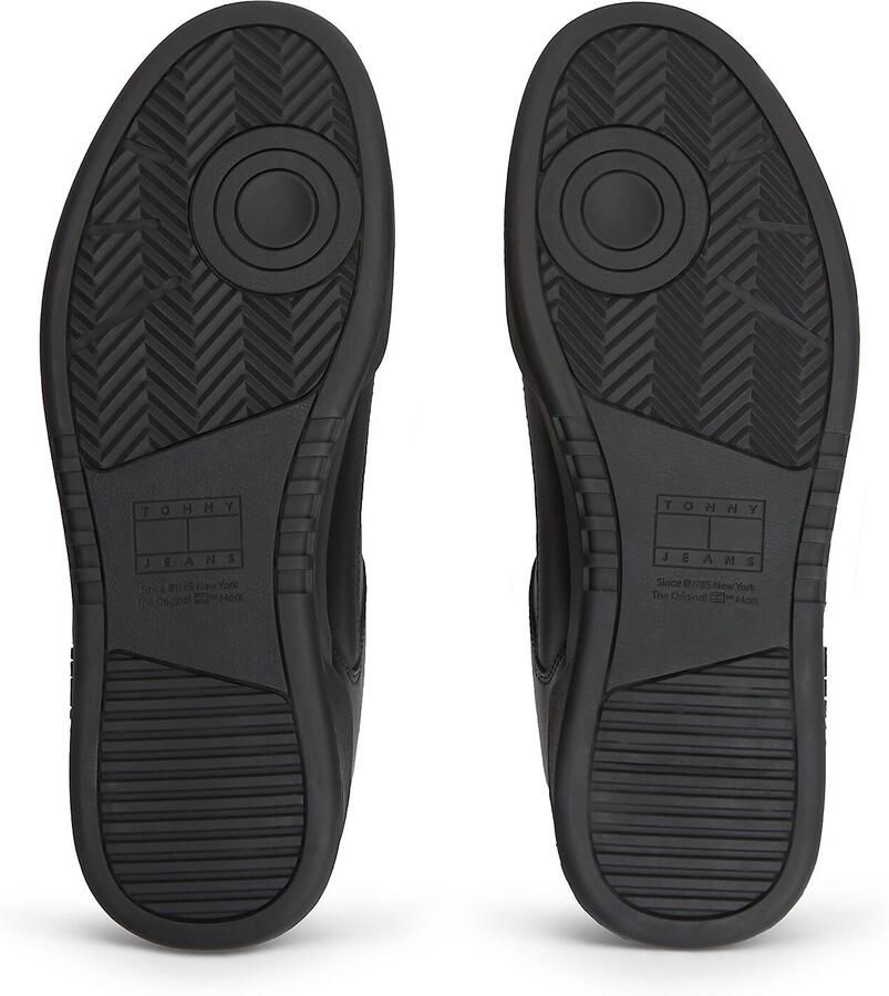Tommy Jeans Sneakers laag 'Mixed Texture Basketball' zwart - Foto 3