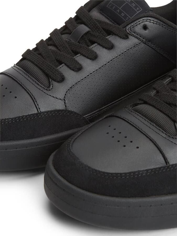 Tommy Jeans Sneakers laag 'Mixed Texture Basketball' zwart - Foto 4