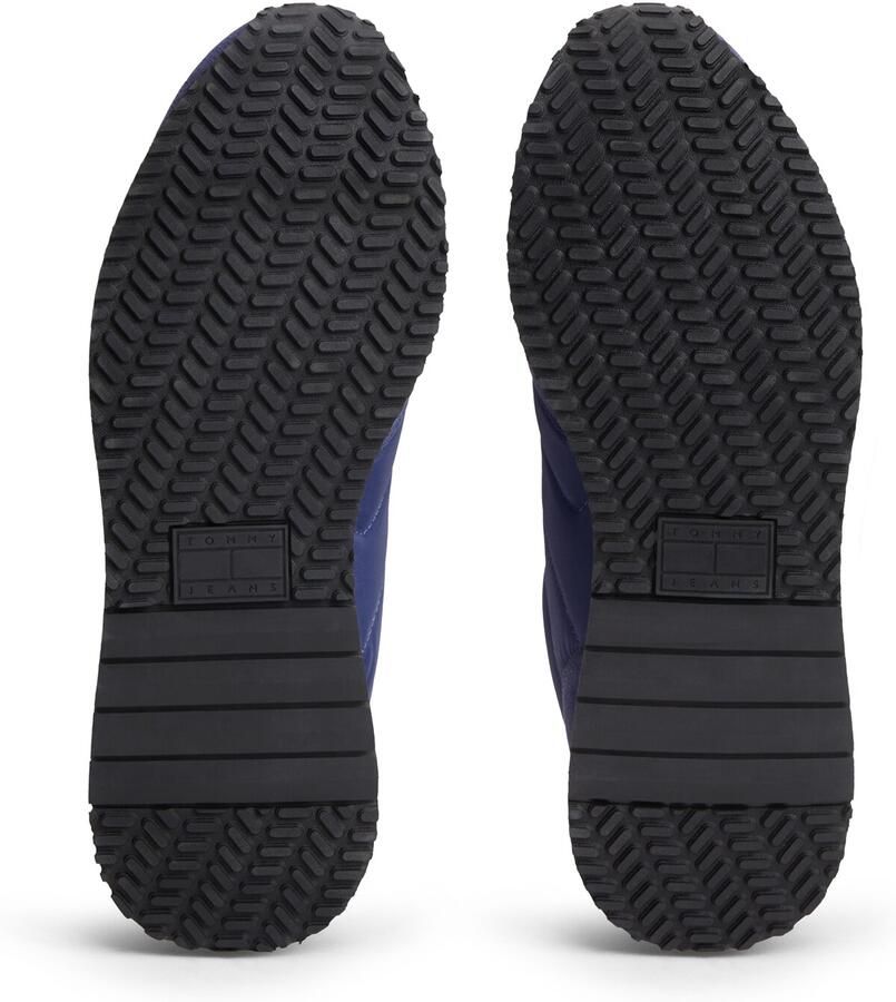 Tommy Jeans Sneakers laag 'Mixed Texture' donkerblauw wit - Foto 2