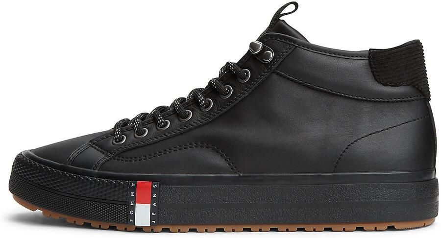 Tommy Jeans Sneakers laag navy bloedrood zwart wit