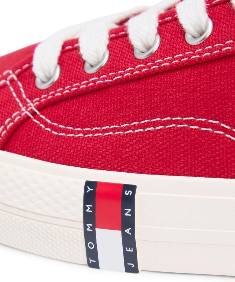 Tommy Jeans Sneakers laag navy knalrood - Foto 2