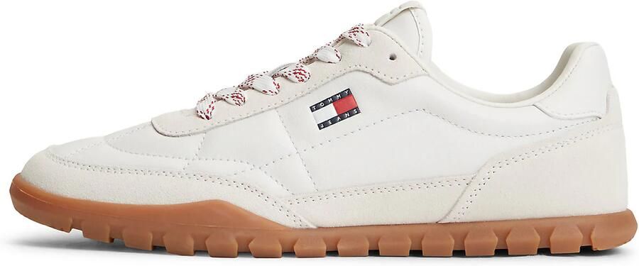 Tommy Jeans Sneakers laag navy knalrood offwhite
