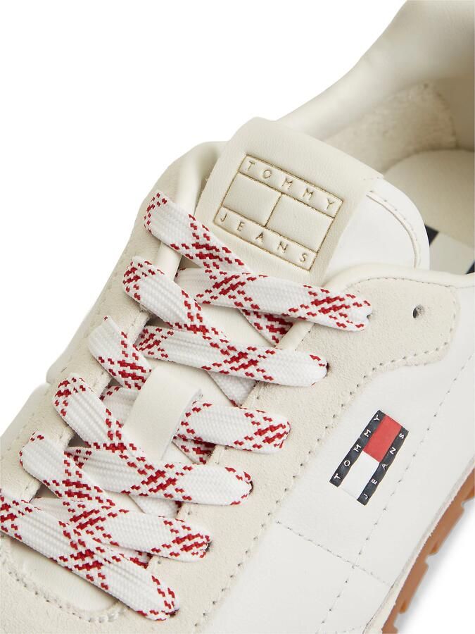 Tommy Jeans Sneakers laag navy knalrood offwhite - Foto 4