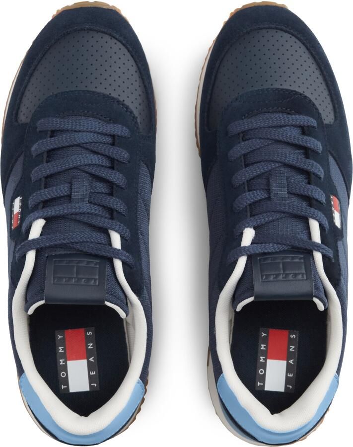 Tommy Jeans Sneakers laag navy lichtblauw donkerblauw - Foto 2
