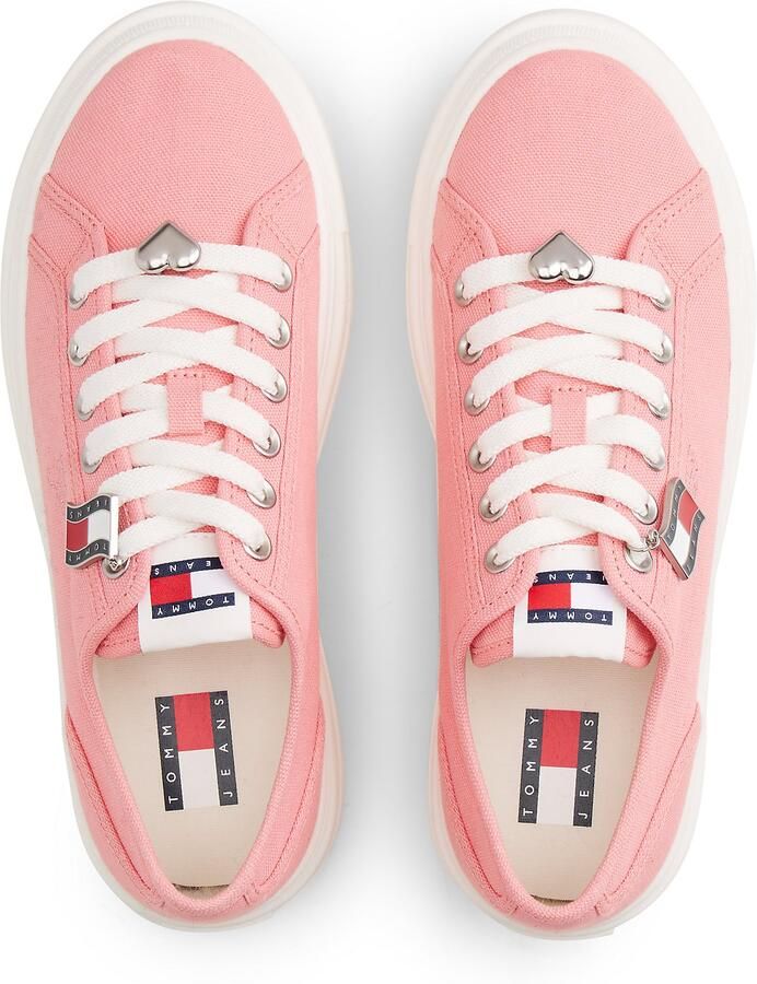 Tommy Jeans Sneakers laag pink - Foto 4