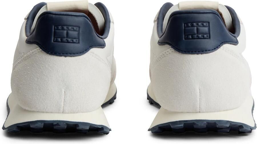 Tommy Jeans Sneakers laag 'Retro Archive Runner With' lichtbeige navy rood - Foto 5