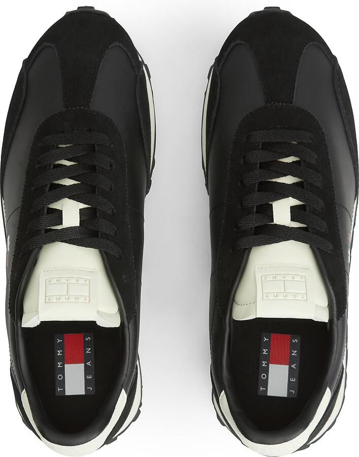 Tommy Jeans Sneakers laag 'Retro Archive Runner With' rood zwart wit - Foto 3