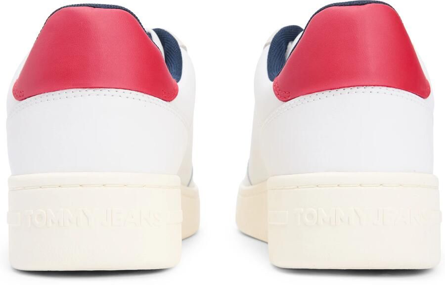 Tommy Jeans Sneakers laag 'RETRO BASKET' beige navy purper wit - Foto 6