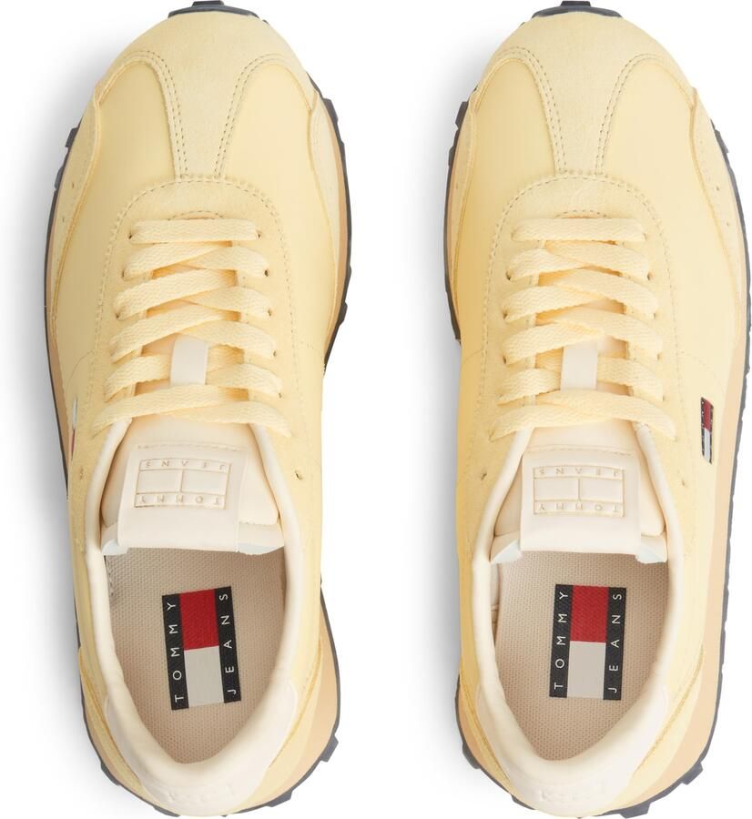 Tommy Jeans Sneakers laag 'RETRO' lichtgeel - Foto 4