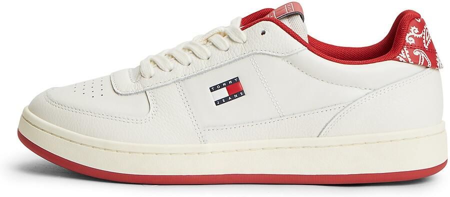 Tommy Jeans Sneakers laag rood wit