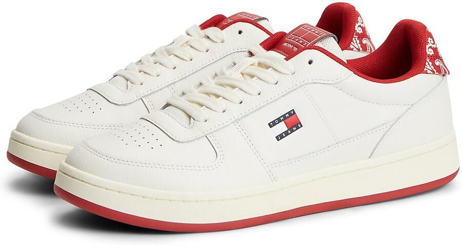 Tommy Jeans Sneakers laag rood wit - Foto 6